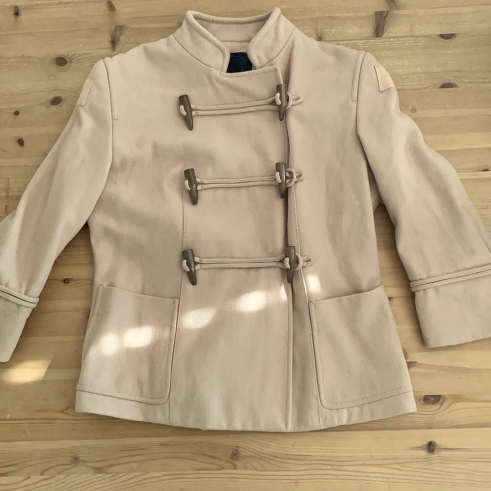 Troy Smith for D Military Double Toggle Coat Jacket size Medium